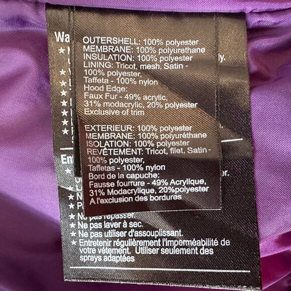 Burton Womens Large Jacket DryRide WMS Tabloid Hooded Zipper Ski Snowboard Coral - Picture 14 of 15